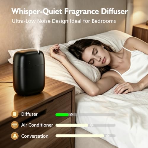 Waterless Essential Oil Diffuser Cold Air Scent Diffuser for Home Hotel