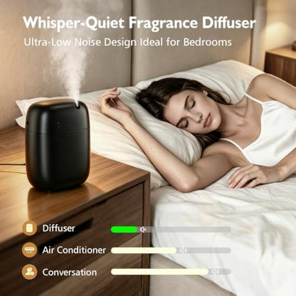 Waterless Essential Oil Diffuser Cold Air Scent Diffuser for Home Hotel
