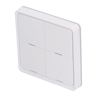Semme 4Gang Scene Switch for WiFi 2.4GHz Home Controller with APP Voice Control
