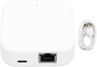Luocute Smart, RJ45 Home Bridge Hub for Smart Home, with Remote Control via Mobile App, Compatible with Smart Entry Lock and Speaker