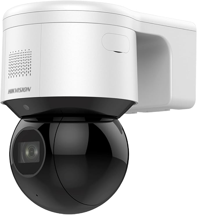DS-2DE3A404IWG-E/W 4MP Hik PoE Dome Mini PTZ Camera with 4X Zoom IR, Pan and tilt Ability, Excellent Low-Light Performance, IR Night Vision 50m, Audible and Visual Alarm, Support Upgrade
