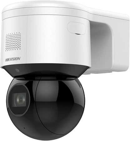 DS-2DE3A404IWG-E/W 4MP Hik PoE Dome Mini PTZ Camera with 4X Zoom IR, Pan and tilt Ability, Excellent Low-Light Performance, IR Night Vision 50m, Audible and Visual Alarm, Support Upgrade