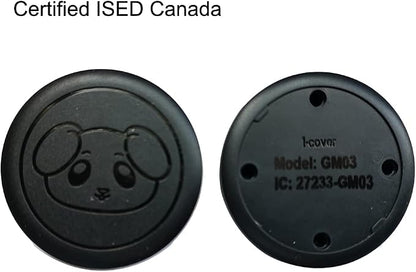 Dog Door Bell, Wireless Doggie Doorbells for Potty Training,Dog Bells to Go Outside, Dog Bells with Waterproof Touch Button, Dog Bell with 1 Receiver and 3 Transmitters, Black