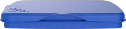 Rev-A-Shelf 32 Qt Under Sink Garbage Can Lid for Base Kitchen and Bathroom Cabinet, Replacement Plastic Trash Bin Lid Only, Blue, RV-32-LID-22-1-40
