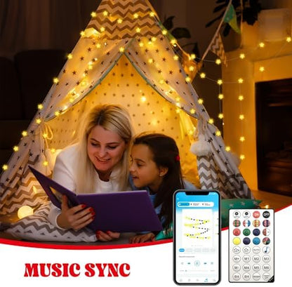 16.4 FT 40 LED USB Smart Star Lights for Bedroom Indoor