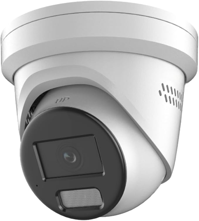 DS-2CD2387G2-LSU/SL Acusense 4K 8MP Color-Vu POE IP Dome Camera Outdoor, with Strobe Light and Audible Warning, 130dB True WDR, H.265+, Two Way Audio Human/Vehicle Detection, Work with Ⲏіkconnect