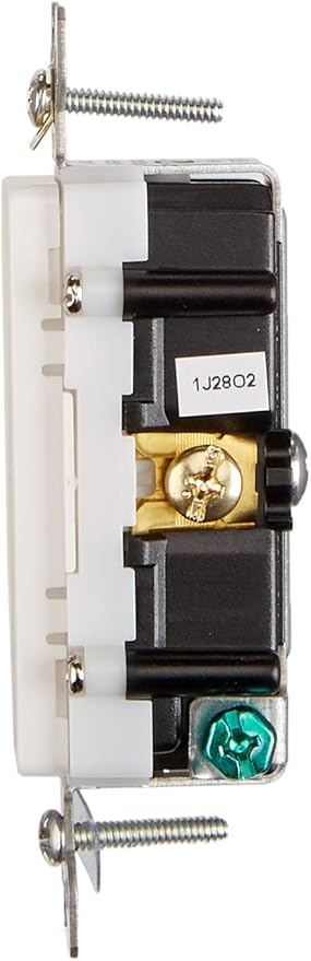 Leviton 120V AC Decora LED Full Guide Light, 6527-W, White