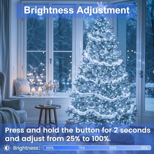 300 LED String Lights, 99FT Extra-Long Christmas Lights Outdoor Indoor