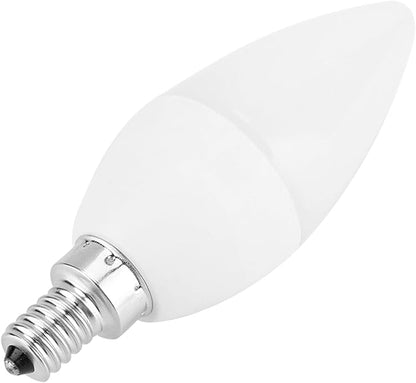 3W LED Candle Light Bulb Lamp, Candle Light Bulbs, 12 Colors 2 Modes Timing with Remote Control Smart Light Bulbs Color Changing, E12 Bulb Remote Control Color Changing
