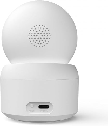 Indoor Pan/Tilt Home Security Camera 2K 3MP, 360 Degree Wireless WiFi Webcam/Monitor for Baby/Elder/Nanny with Night Vision & Phone App, 2 Way Audio, Cloud & SD Card Storage