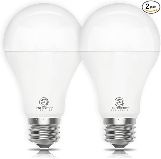 2 Pack 150 Watt Equivalent LED Bulb, Dimmable Super Bright Light Bulb 2600LM, Warm White 3000K, A21 LED Light Bulb, E26 Standard Base, UL Listed, Damp Rated, LED Bulb for Living Room Bedroom Home