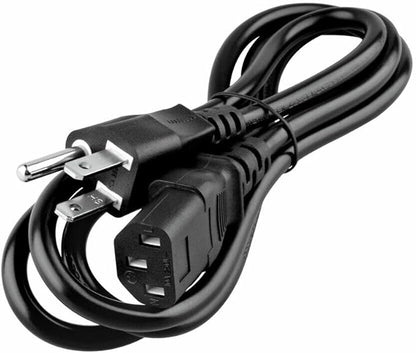 5FT AC Power Cord Compatible with EcoQuest Fresh Air Purifier Ionizer 3-Pin Plug