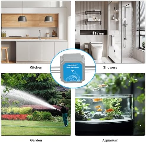 DN20 Smart Water Valve 3/4 Inch Smart Water Shutoff Valve Management System