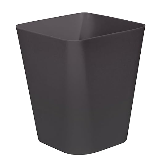 Trash Can - Small Waste basketbin - 1.8 Gallon- for Office,Home,Bathroom,Kitchen - Coffee Color