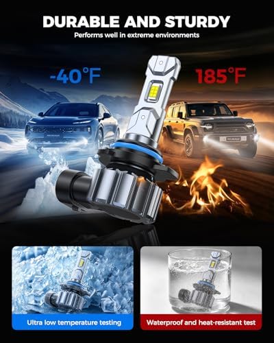 Marsauto M1S 9012 Led Fog Bulbs 90000LM 6000K Cool White