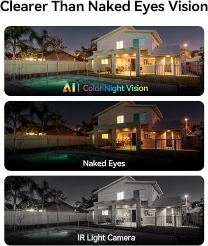 LongPlus 4K 8MP Window Camera 2Pack, WiFi6 Indoor Window Security Camera