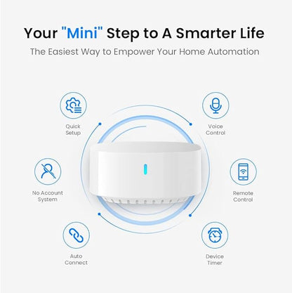 BroadLink FastCon Mini Hub for BroadLink FastCon Devices - Remote Control, Compatible with Alexa, Google Home (Mini Hub)