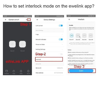 2CH WiFi RF Wireless Switch Relay,Inching Self-Locking Interlock Mode,Ewelink App Remote for Access Control Smart Garage Door,Compatible with Alexa Goolge Home (USB 5V AC 85-250V)