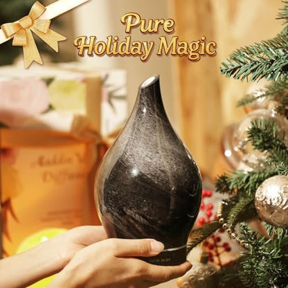Porseme Essential Oil Diffuser 150ml Handmade Glass Diffuser 6H Runtime