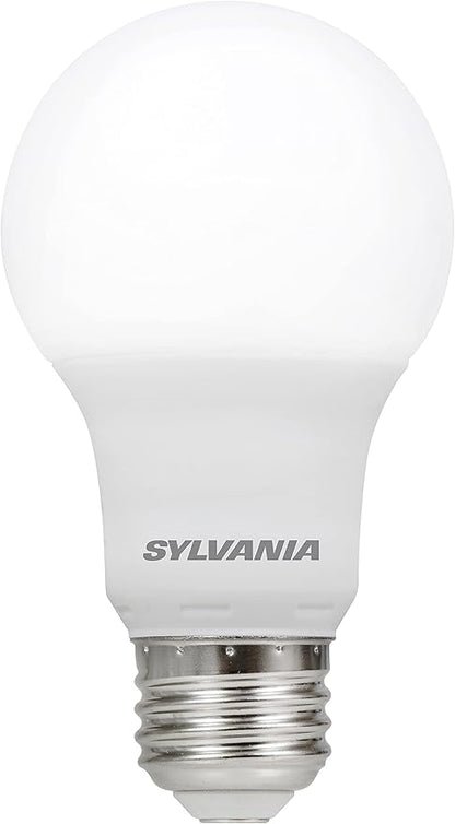 Sylvania A19 LED Light Bulb, 9W, 60W Equivalent, 13 Years, Dimmable, 800 Lumens, 2700K, Soft White - 1 Pack (74687)
