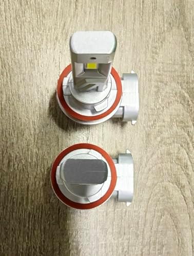SEALIGHT H11/H9/H8 Light Bulb, 1000% Brighter than Origin, 6500K Output Canbus Ready, IP68 Waterproof, 80000Hrs Lifespan, 1：1 Size Installation, Pack of 2