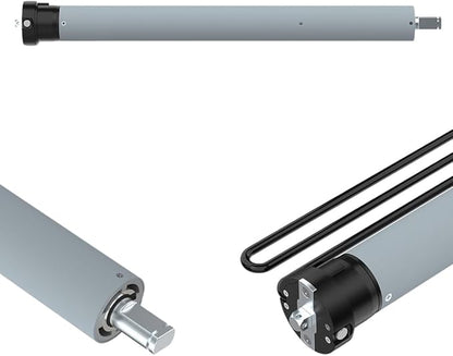 AC120V RS485 Motorized Roller Shade Motor, 45mm Electronic Limit Tubular Motor for Smart Blinds, Awning & Projector Screen, Compatible with Control4 (50 N.m for Φ55mm （2-1/8") Octagonal Tube