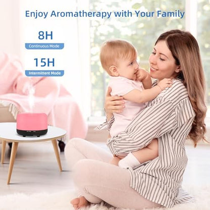 SPLITSKY 300ml Ultrasonic Essential Oil Diffuser with Remote Control
