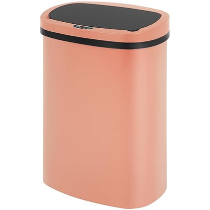 FDW Garbage Can 13 Gallon 50 Liter Kitchen Trash Can for Bathroom Bedroom Home Office Automatic Touch Free High-Capacity with Lid Waste Bin