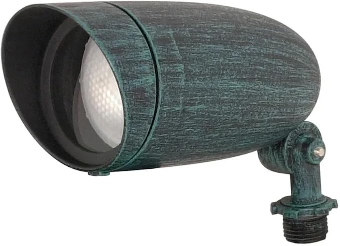 Nuvo SF76/656, PAR20 Landscape Flood Light, Antique Verdigris | 50W maximum, E26 medium base, Stake or ceiling mount, Wet location rated, cULus listed