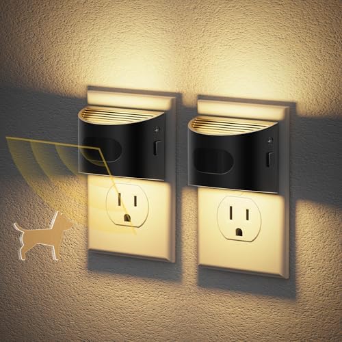 JandCase Motion Sensor Night Light, Night Lights Plug into Wall