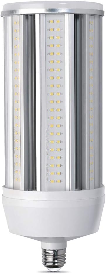 Feit Electric 125W LED Corn Cob Light Bulb, 15,000 Lumens, 5000K Daylight, 750W Equivalent, Mogul Base Adapter Included, 25,000 Hour Life, Energy Saving for Barns, Warehouses & Large Spaces