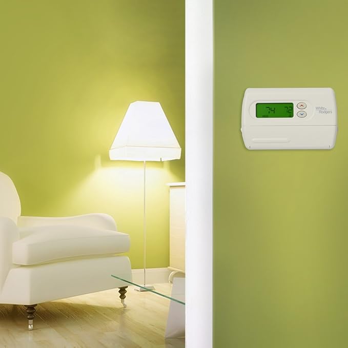 Emerson Thermostats Emerson 1F87-361 7 Day Programmable Thermostat for Single-Stage Systems