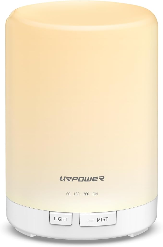 URPOWER 300mL Essential Oil Diffuser Ultrasonic Aromatherapy Diffuser