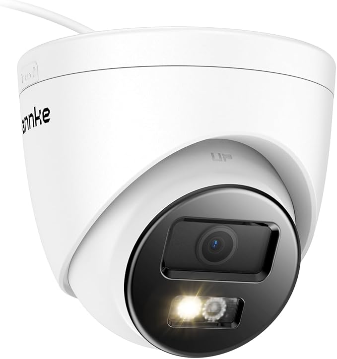 ANNKE C800 4K PoE Security Camera with AI Human/Vehicle Detection, IP Cam with Audio,Wide Angle, Remote Access, Spotlight Night Vision, IP67 Waterproof, H.265+, Support up to 512GB TF Card