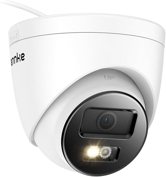 ANNKE C800 4K PoE Security Camera with AI Human/Vehicle Detection, IP Cam with Audio,Wide Angle, Remote Access, Spotlight Night Vision, IP67 Waterproof, H.265+, Support up to 512GB TF Card