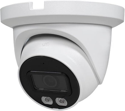 R-Tech 4K Smart Dual Illuminators Fixed-Focal Eyeball Camera, HDCVI 1801-IL Series, IP67, 3.6mm Lens, 40m IR & Warm Light, 120dB WDR, Smart Dual Light Technology