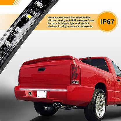 GOOACC 48"/49" Truck Tailgate Light Strip 90 LED Single Row Light