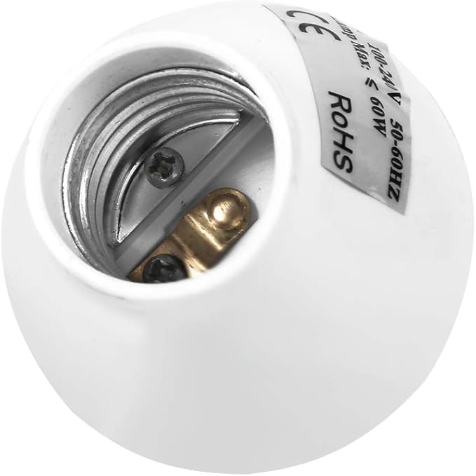 E27 Lamp Socket Adapter Converter Holder Ac 100 240V Motion Sensor LED Light Bulb Switch Socket Lamp Holder for LED Bulbs and LED Energy Saving Smart Bulb