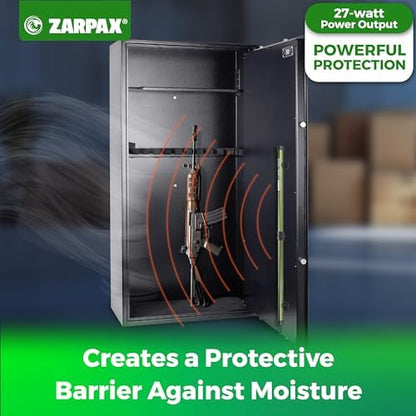 ZARPAX Gun Safe Dehumidifier Rod 24" Electric Plug In Dehumidifier
