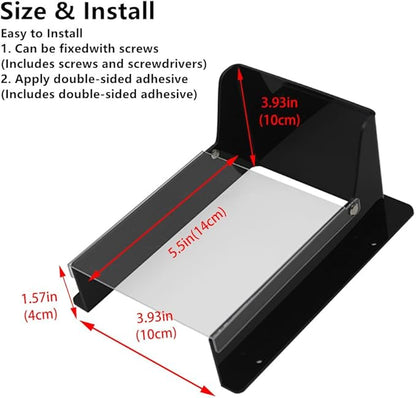 Doorbell Rain Cover, Gate Outdoor Keypad Cover, Universal Flip-Open Rain Shield for Doorbell & Lock Keypad/Attendance Machine, Weatherproof Protective Cover (M - Flip Lid)