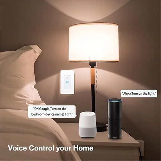 Zigbee Paddle Touch Smart Switch, Compatible with Alexa, Google Home, Hubitat, and HA, Neutral Wire Required (1)