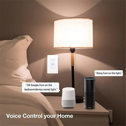 Zigbee Paddle Touch Smart Switch, Compatible with Alexa, Google Home, Hubitat, and HA, Neutral Wire Required (1)