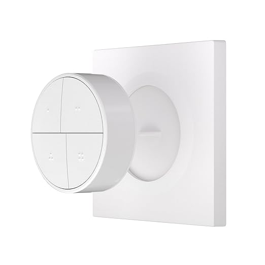 SONOFF Orb 4-in-1 Zigbee Smart Scene Button (SZNB-01M) | Wireless Smart Button & Light Remote | Multi Scene Controller | Easy No-Wire Installation | Open-Source Platforms Compatible