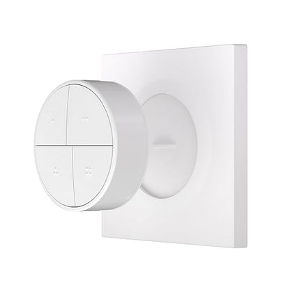 SONOFF Orb 4-in-1 Zigbee Smart Scene Button (SZNB-01M) | Wireless Smart Button & Light Remote | Multi Scene Controller | Easy No-Wire Installation | Open-Source Platforms Compatible