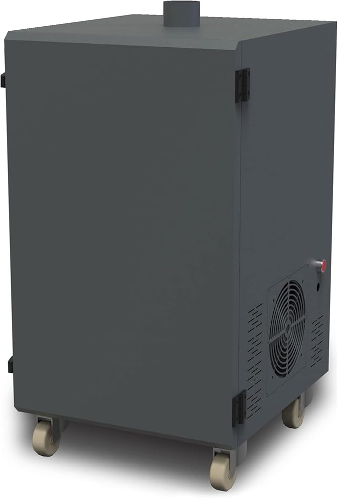Air Purifier Smoke Filter 100W Universal Fume Extractor Filter and Air Purifier DTF Printing Fume Extractor Air Filter 240m³/h for DTF Powder Shakers Direct to Film Printing