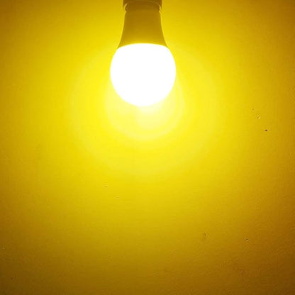 Taysing Dusk to Dawn Light Bulbs Auto On/Off 40 Watt Equivalent Smart Light Sensor LED Bulb Security Bulb Outdoor Night Light Bulb Garage Porch 5W 500lm E26 Amber Yellow 2 Pack
