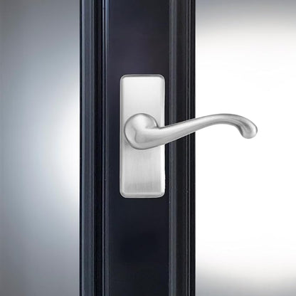 Ideal Security GL Lever Handle Set for Storm Doors and Screen Doors, Storm Door Handle Replacement, Screen Door Handle, Satin Nickel