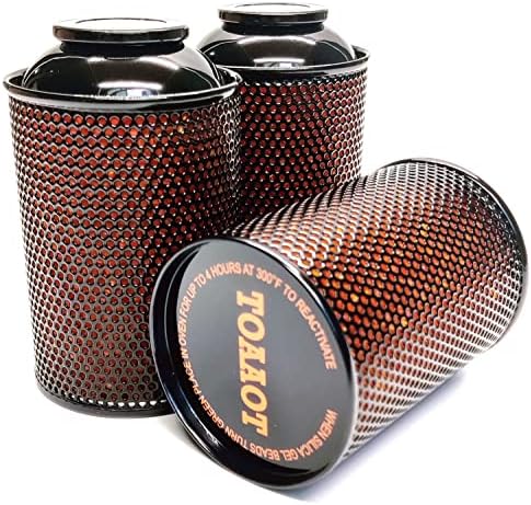 Gun Safe Dehumidifier, Moisture Absorbers, TOAAOT 200g Silica Gel Canister for Gun Case, Tool Box (3 Units)
