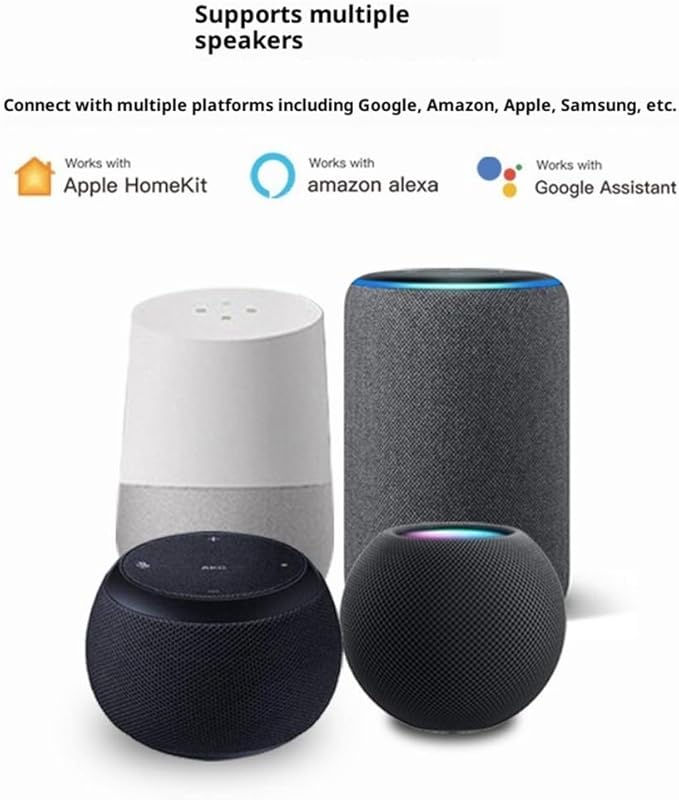 Smart LED Light Bulb, E27, WiFi, Color Changing 2700K-6500K, Compatible with Alexa, Google Home, Apple Home, SmartThings
