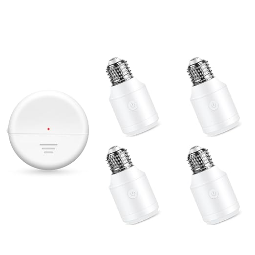 Wireless Radar Motion Sensor 500W Light Bulb Socket,E26 E27 Bulb Base